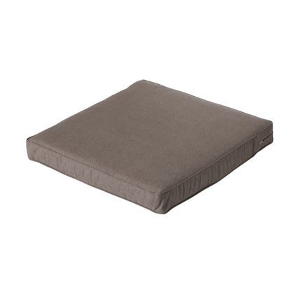 Madison - Lounge luxe outdoor Oxford taupe - 60x60 - Bruin