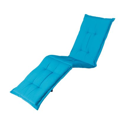Coussin pour chaise longue Madison - Panama Aqua - 200x60 - Bleu