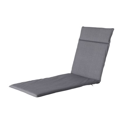 Madison Lounger Outdoor - Oxford Gris - 190x60 - Gris