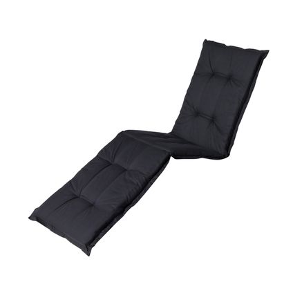 Coussin pour chaise longue Madison - Basic Noir - 200x65 - Anthracite