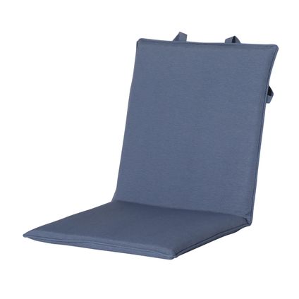 Coussin de jardin pour chaise empilable Madison - Panama Safier Blue - 105x50 - Bleu