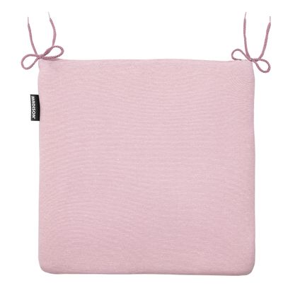 Madison - Coussin d'assise - Panama rose tendre - 40x40 - Rose