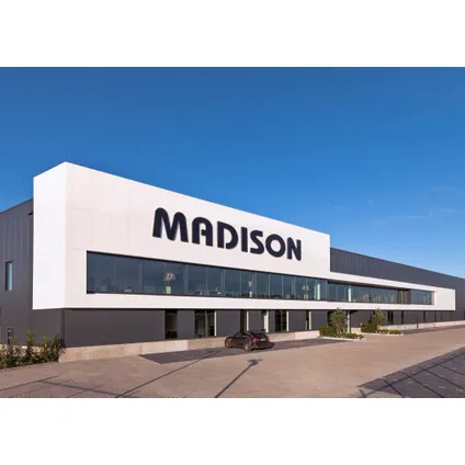 Madison - Coussin transat 190x60 - Argent - Toile recyclée beige 2