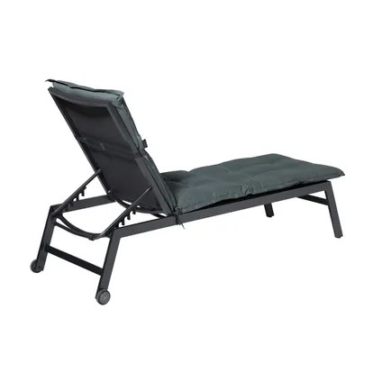 Coussin pour chaise longue Madison - Basic Grey - 200x60 - Gris 2