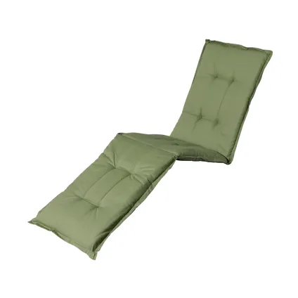 Coussin de chaise longue Madison - Basic Green - 200x60 - Vert