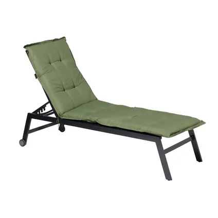 Coussin de chaise longue Madison - Basic Green - 200x60 - Vert 2