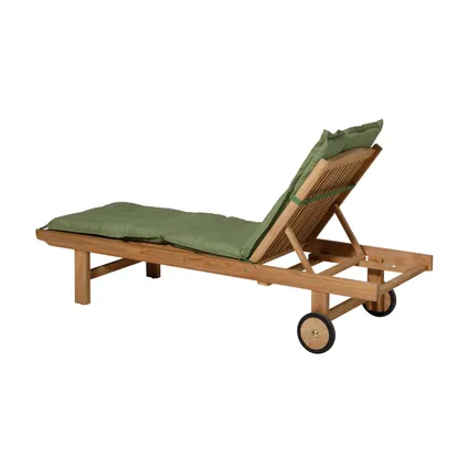 Coussin de chaise longue Madison - Basic Green - 200x60 - Vert 5