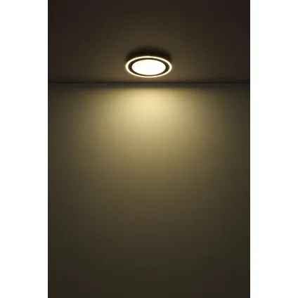 Globo Plafondlamp Davies LED metaal zwart 1x LED 5