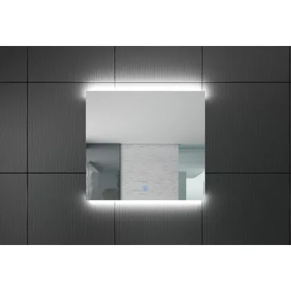 Miroir de Salle de Bain Limon LED Badplaats - 60 x 55 cm - Éclairage LED 3