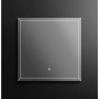 Miroir de Salle de Bain Furore LED Badplaats - 60 x 60 cm - Éclairage LED 2