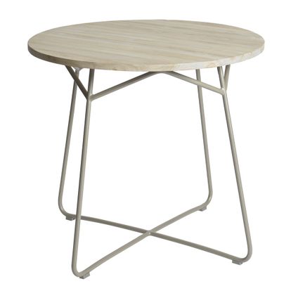Max&Luuk - Lily table diameter95x74 cm taupe