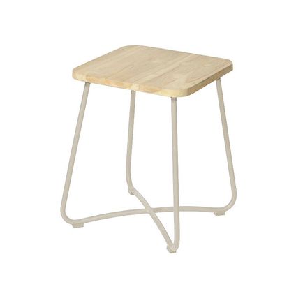 Liz side table 40x40x50 cm taupe - Max&Luuk