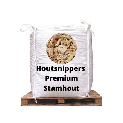 Houtsnippers Premium Stamhout 1m3 - Warentuin Collection
