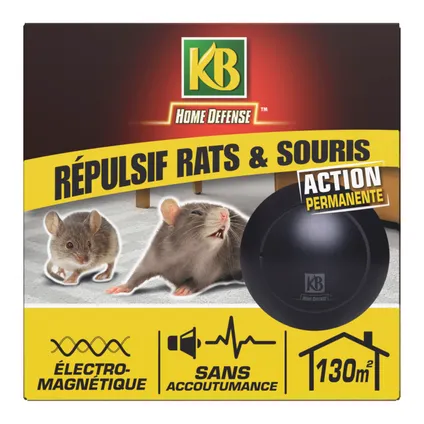 Répulsif pour Souris et Rats KB - électromagnétique 3