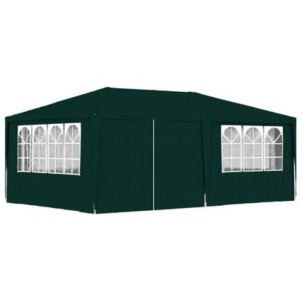 Maison du'monde - Tente de réception avec parois latérales 4x6 m Vert 90 g/m²