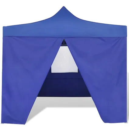 Maison du'monde - Tente pliable avec 4 parois Bleu 3 x 3 m 3