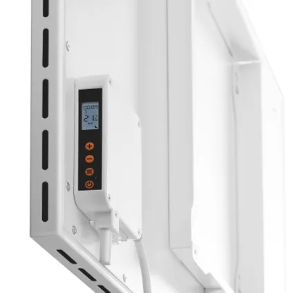 Panneau infrarouge - Tectake® -hybride avec thermostat - 1100 w - 140x2,5x60cm - 405008 11