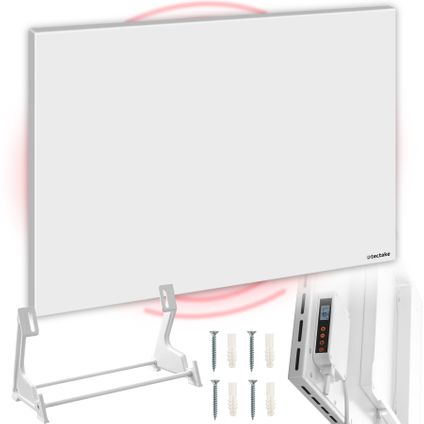 Panneau infrarouge- Tectake® - avec thermostat - 700 w - 90x2,5x60cm - 405012