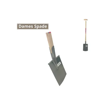 Synx Tools Dames Spade - Met Opstapje - Bats - Tuinschop - Schop - bodembewerkers 2