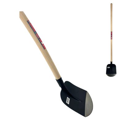 Synx Tools Sand Shovel Deux - Spade - Garden Spade - Shovels / Spades Included Handle 130cm