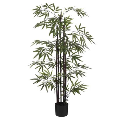 Mica Decorations Kunstplant Bamboo - 30x30x150 cm - Poly - Groen