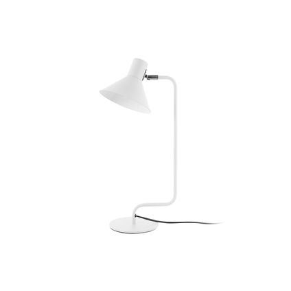 Leitmotiv - Lampe de table Bureau Courbe - Blanc