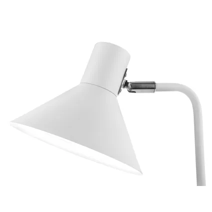 Leitmotiv - Lampe de table Bureau Courbe - Blanc 2
