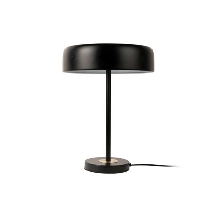 Leitmotiv - Lampe de table Gold Disc - Noir