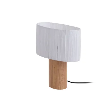 Leitmotiv - Tafellamp Sheer Oval - Ivoor 3