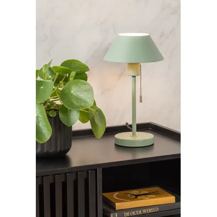 Leitmotiv - Lampe de Table Bureau Rétro - Gris Jade 5