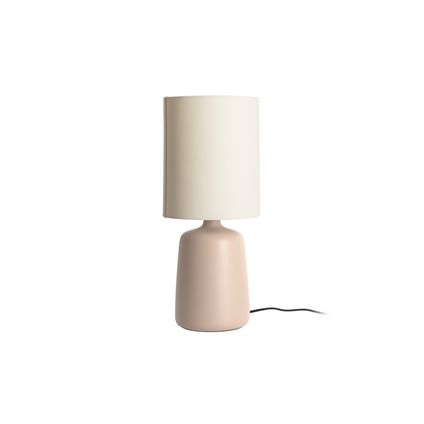 Leitmotiv - Lampe de table Alma Straight Large - Marron sable