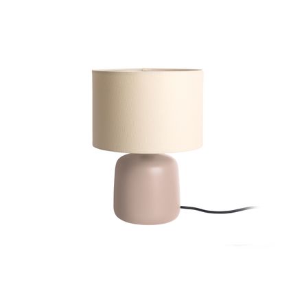 Leitmotiv - Lampe de table Alma Straight - Brun sable