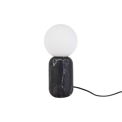 Leitmotiv - Tafellamp Gala Marble - Zwart