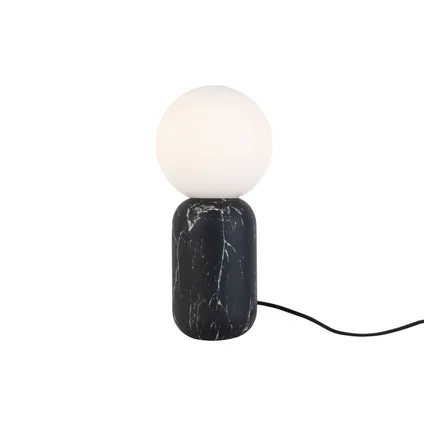 Leitmotiv - Tafellamp Gala Marble - Zwart 2