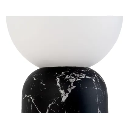 Leitmotiv - Tafellamp Gala Marble - Zwart 3