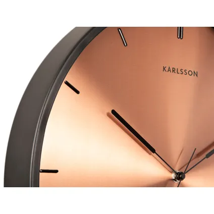 Karlsson - Horloge murale Finesse - Cuivre 4