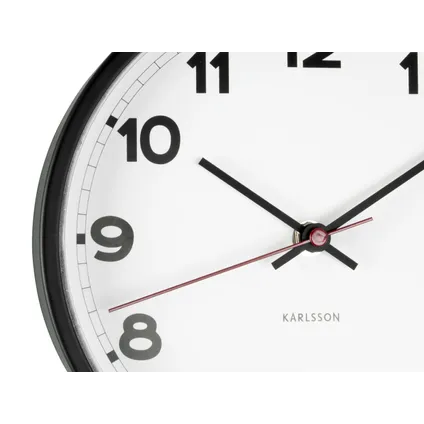 Karlsson - Horloge Murale New Classic Petite - Blanc 3