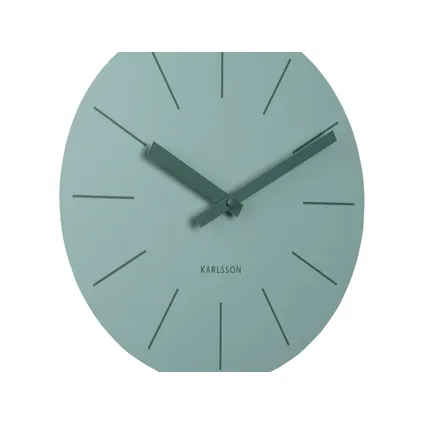 Karlsson - Horloge murale Pendule Arlo - Vert jade 4
