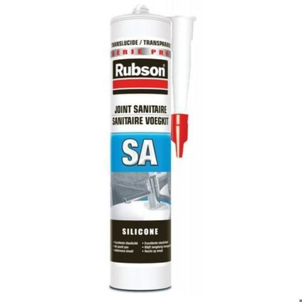 RUBSON Transparante sanitaire siliconenkit 300 ml 165173