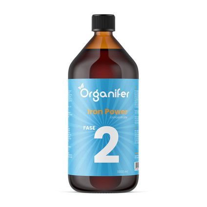 Organifer - Engrais Liquide pour Phase de Floraison – Iron Power – 1000 ml de concentré – pour 500