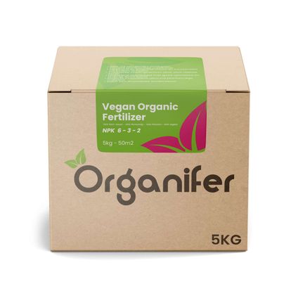 Organifer - Engrais Végétalien Végétal (5 kg - pour 50 m2)