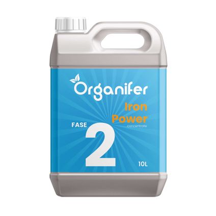 Organifer - Engrais Liquide pour Phase de Floraison – Iron Power – 10 l de concentré – pour 5000 l