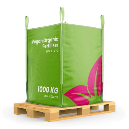 Organifer - Vegan Plantaardige Meststof (bigbag 1000 kg - voor 10.000 m2)
