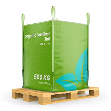 Organifer - Granulés de Fumier de Vache 3en1 (bigbag de 500 kg - pour 5000 m2)