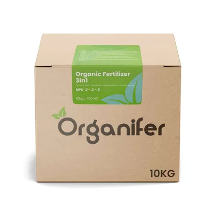 Organifer - Koemestkorrels 3in1 (10 kg – voor 100 m2)