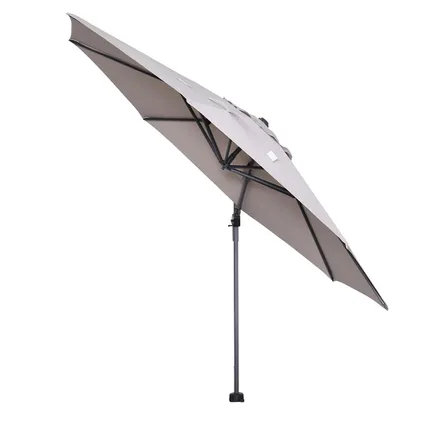Garden ImpressionsHawaï parasol flottante Ø350 cm - cadre en carbone noir - sable de tissu 7