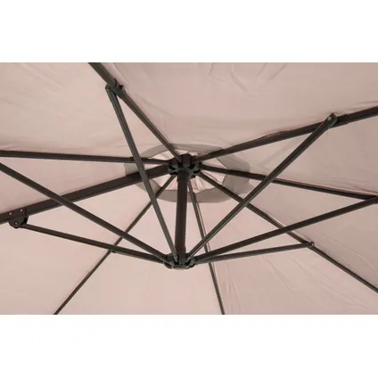 Garden Impressions Hawaï parasol flottantes S Ø300 - Gris foncé - taupe 4
