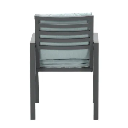 Garden Impressions Brendon lounge dining stoel - mint grijs 8