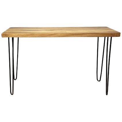 Sens-Line - Table d'appoint Suarez - Table de jardin - 118cm - Marron