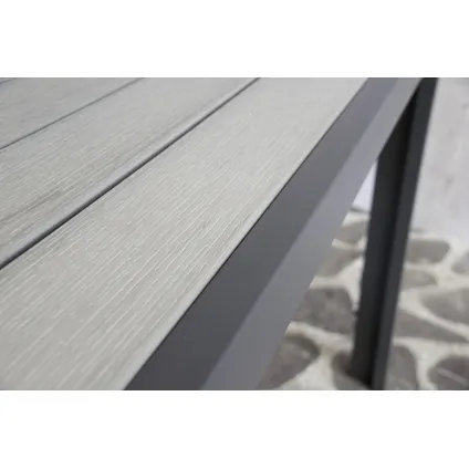 SenS-Line - Table de jardin Jersey - Polywood - 220 cm - Gris 3